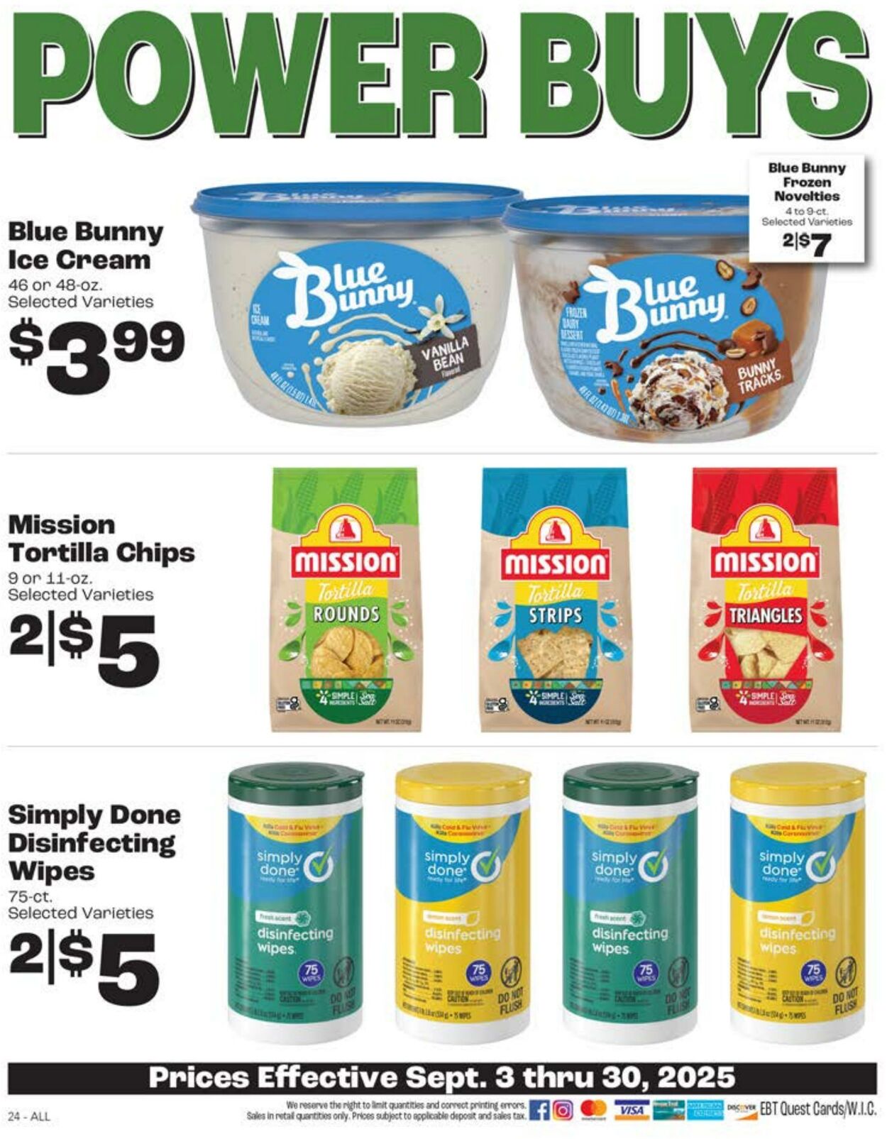 Weekly ad Rosauers 09/01/2025 - 09/30/2025