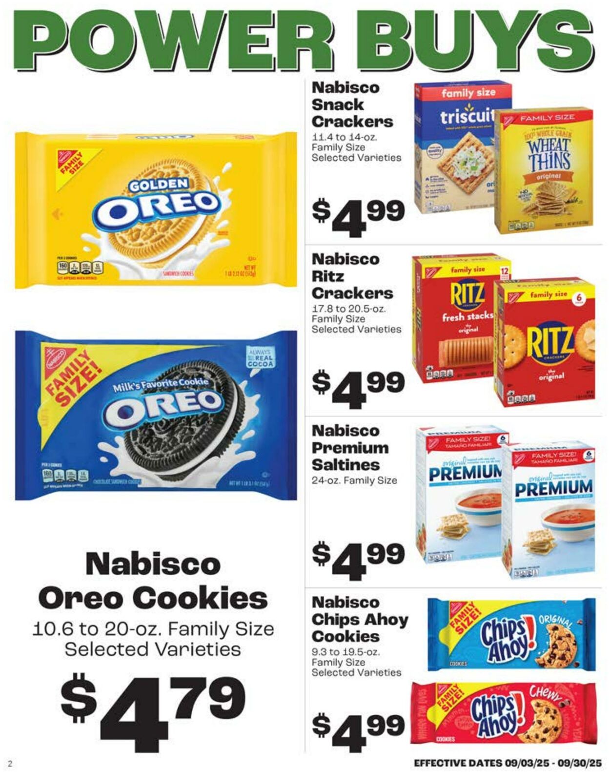 Weekly ad Rosauers 09/01/2025 - 09/30/2025