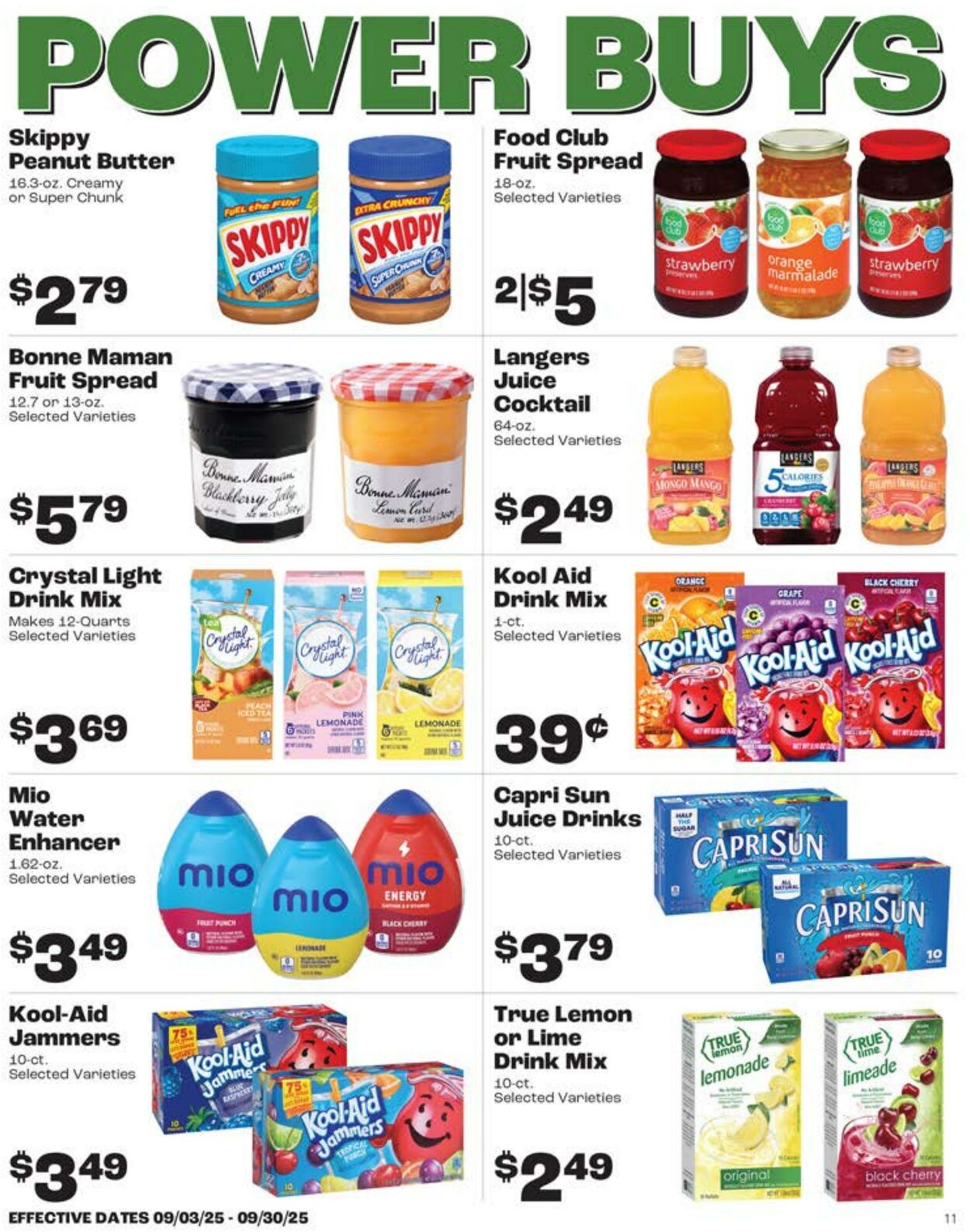 Weekly ad Rosauers 09/01/2025 - 09/30/2025
