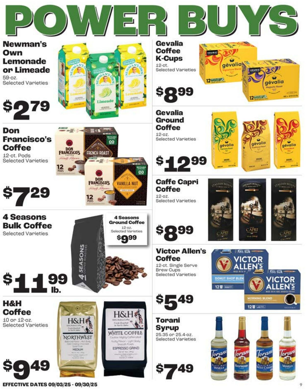 Weekly ad Rosauers 09/01/2025 - 09/30/2025