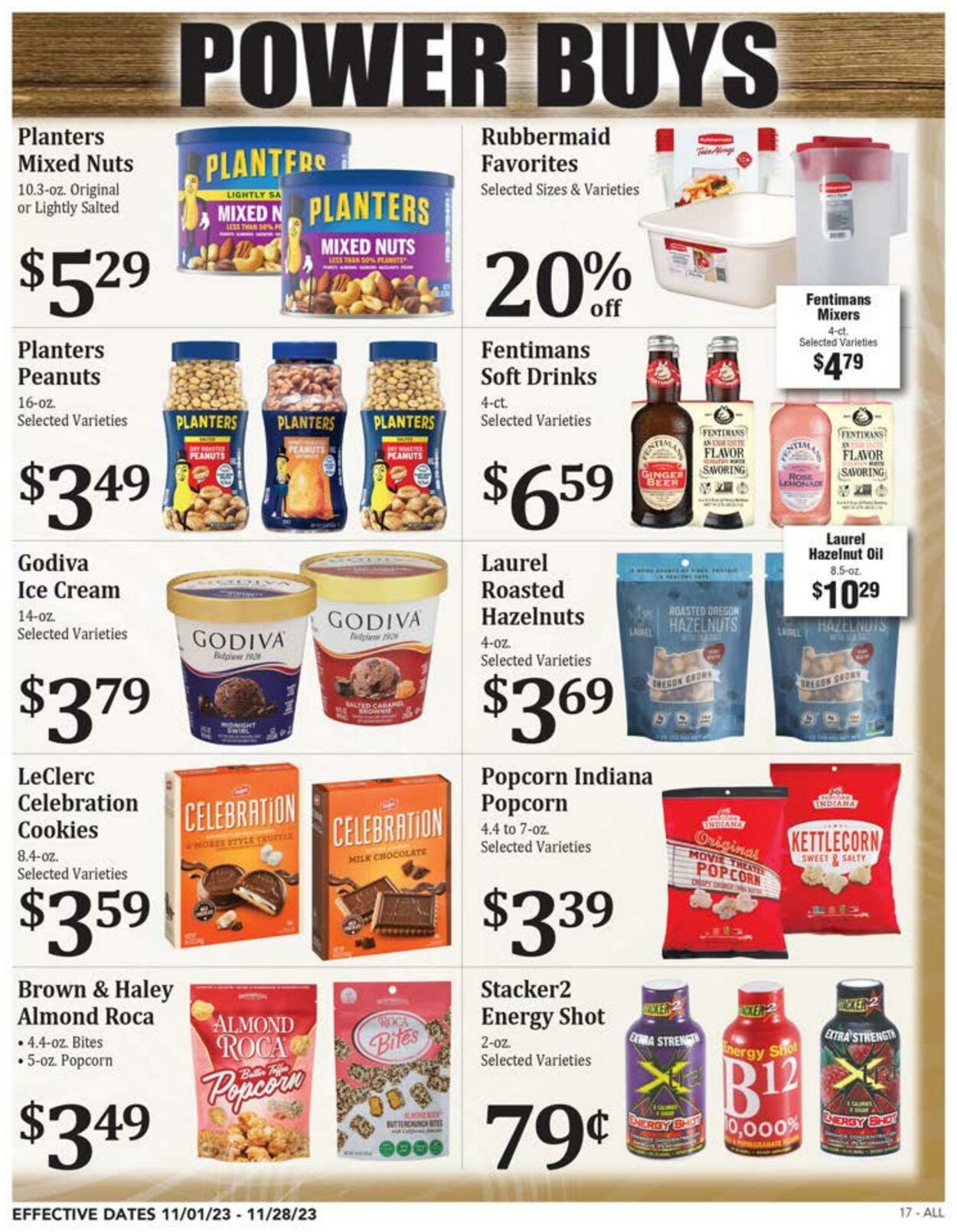 Weekly ad Rosauers 11/01/2023 - 11/30/2023