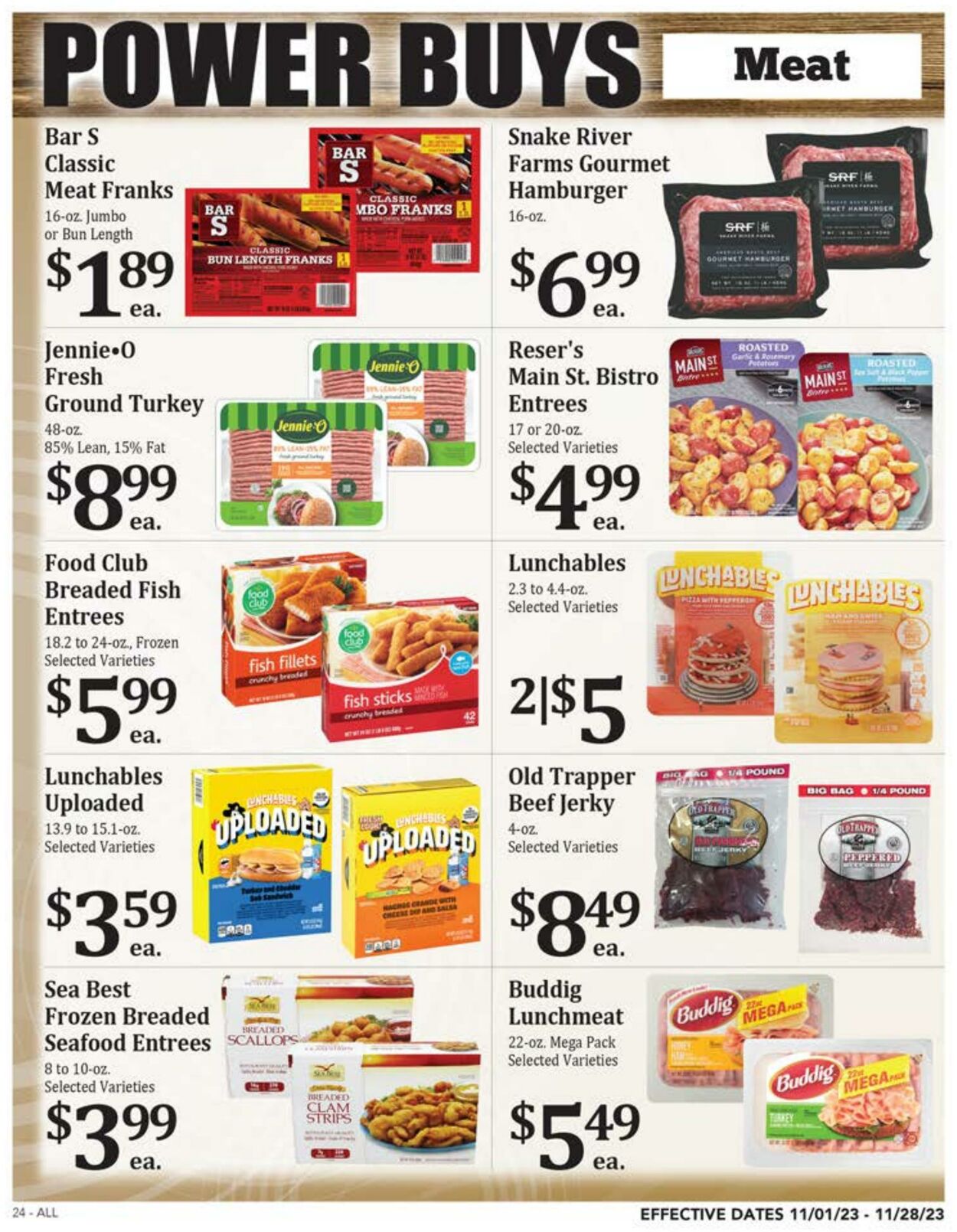 Weekly ad Rosauers 11/01/2023 - 11/30/2023