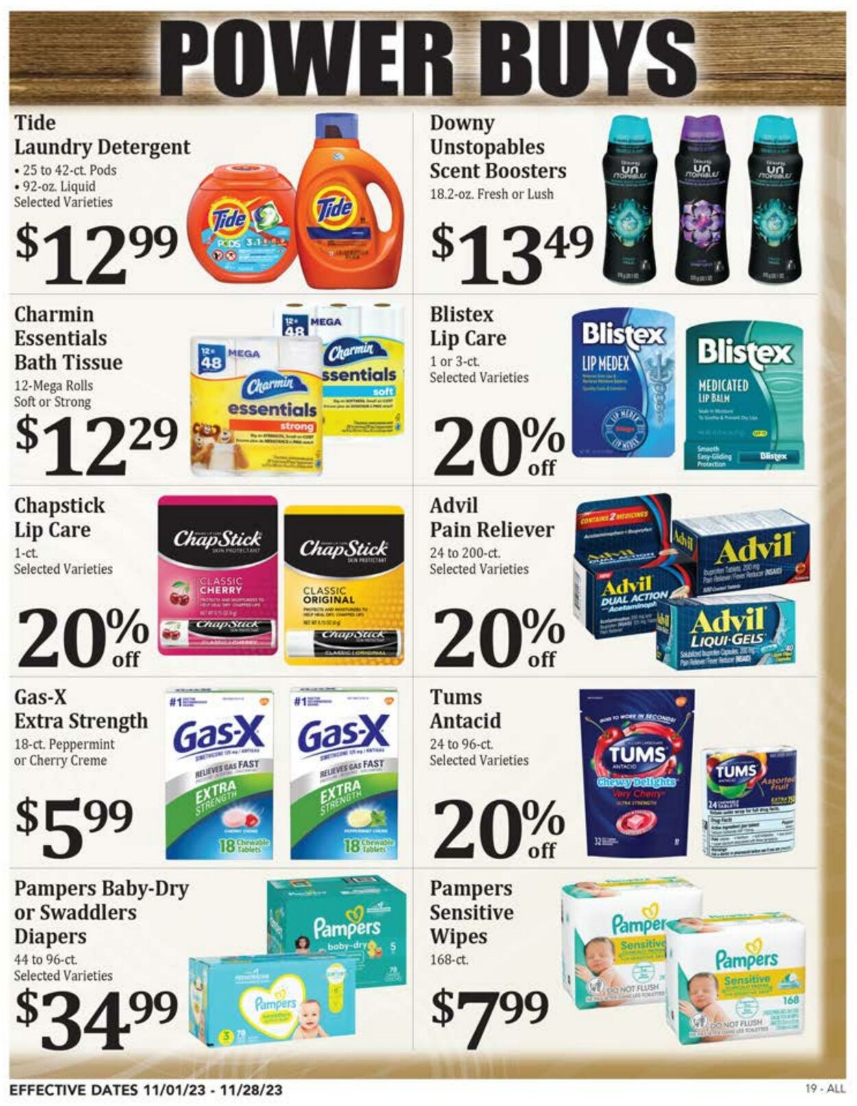 Weekly ad Rosauers 11/01/2023 - 11/30/2023