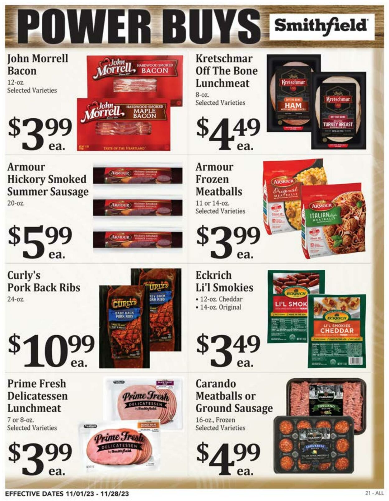 Weekly ad Rosauers 11/01/2023 - 11/30/2023