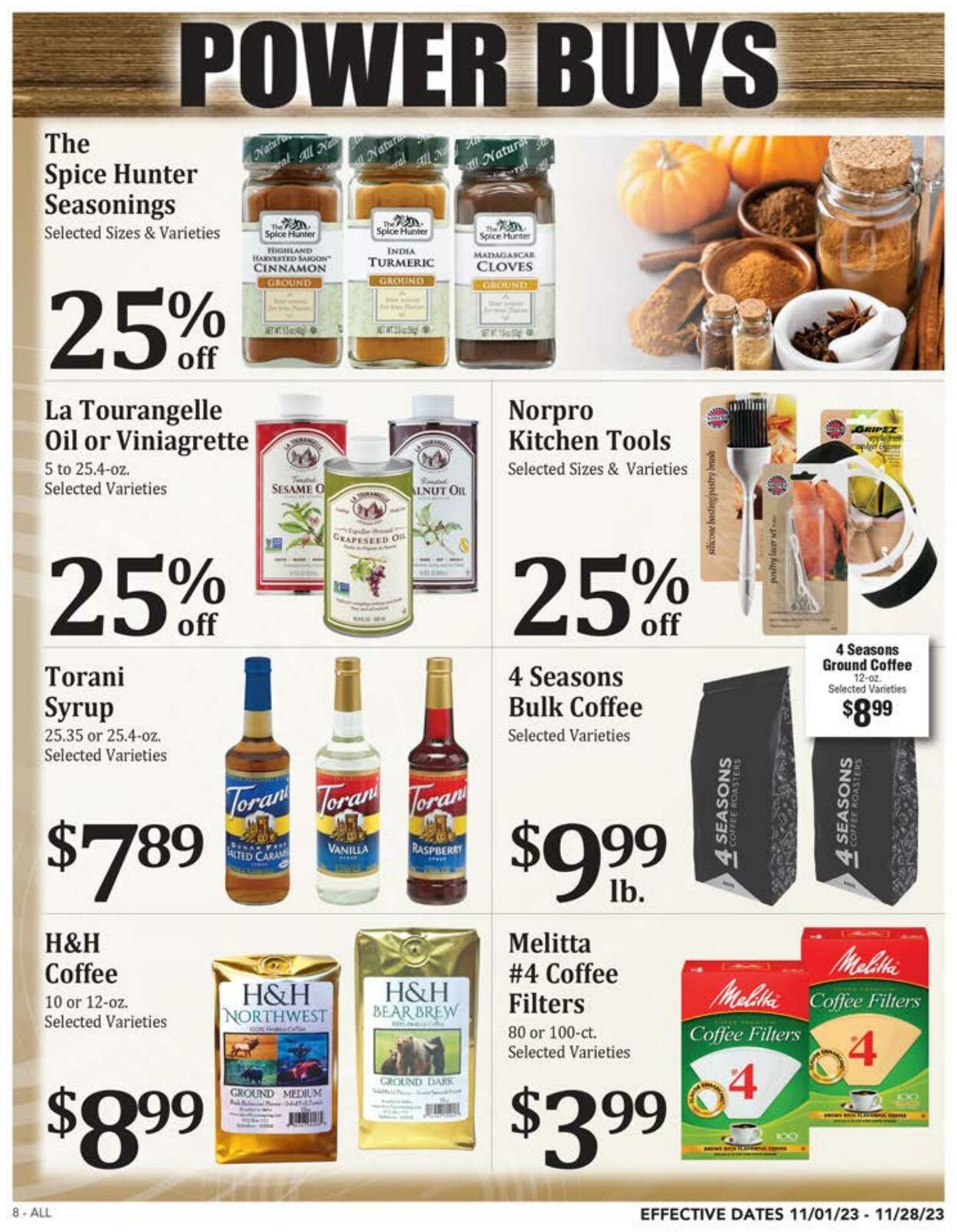 Weekly ad Rosauers 11/01/2023 - 11/30/2023