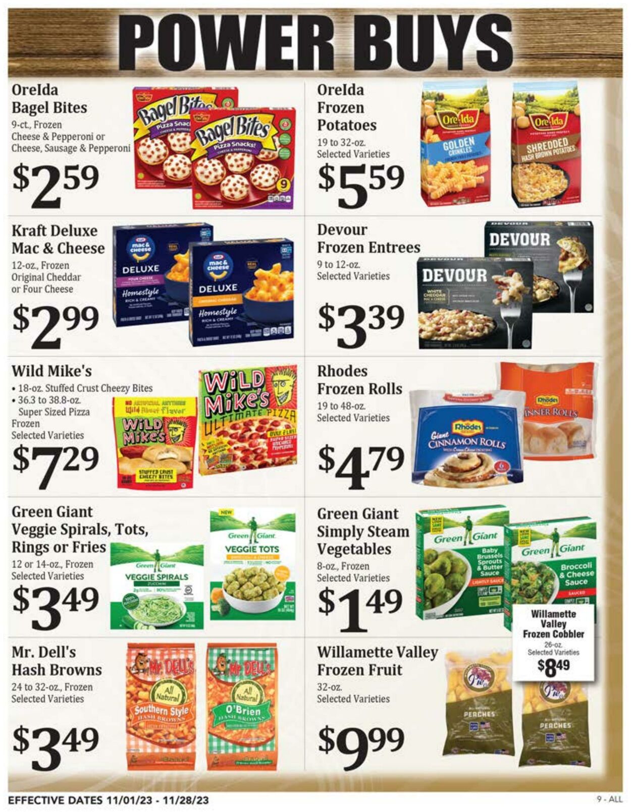 Weekly ad Rosauers 11/01/2023 - 11/30/2023