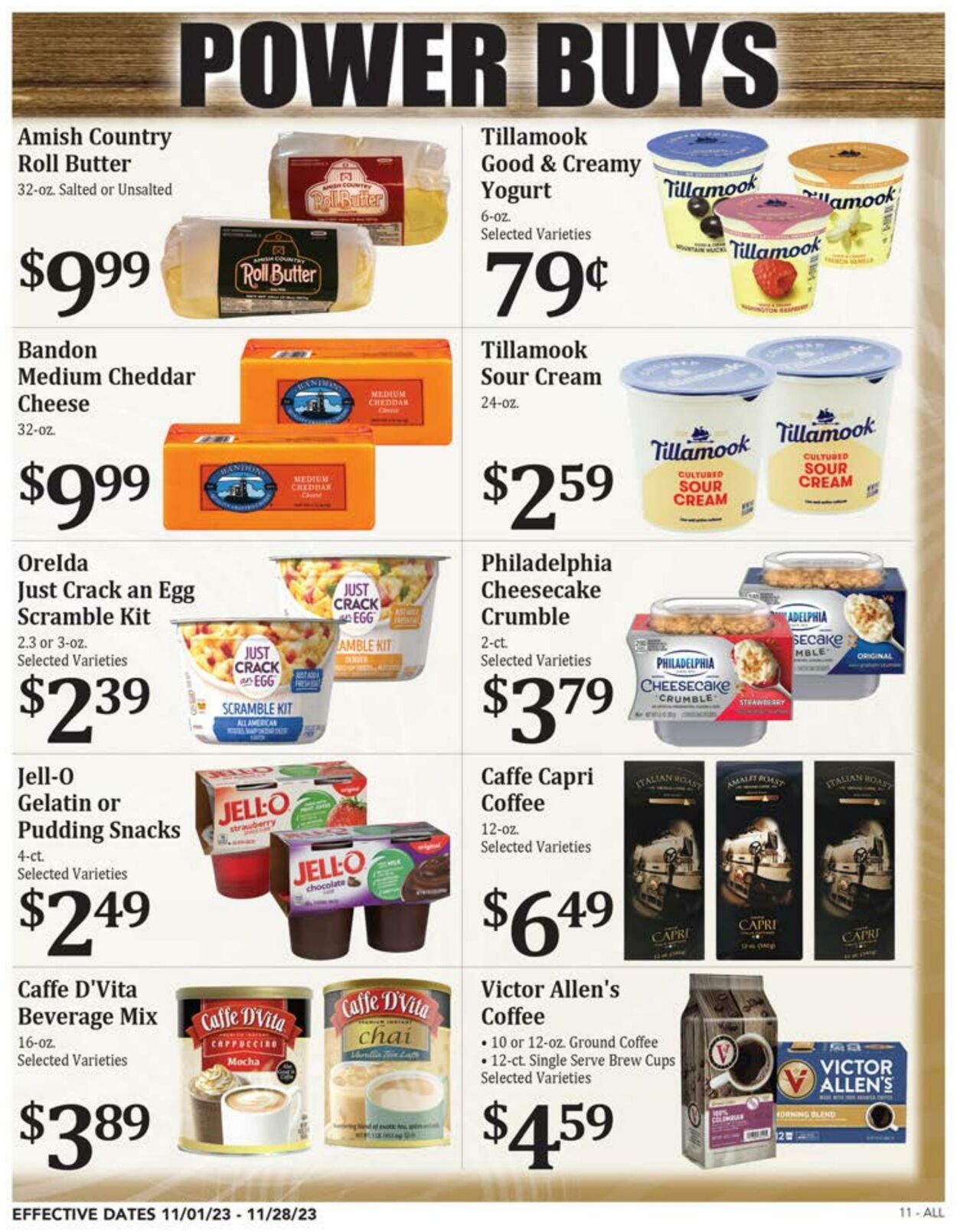 Weekly ad Rosauers 11/01/2023 - 11/30/2023