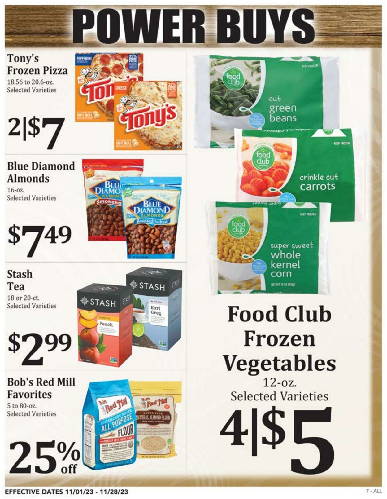 Weekly ad Rosauers 11/01/2023 - 11/30/2023