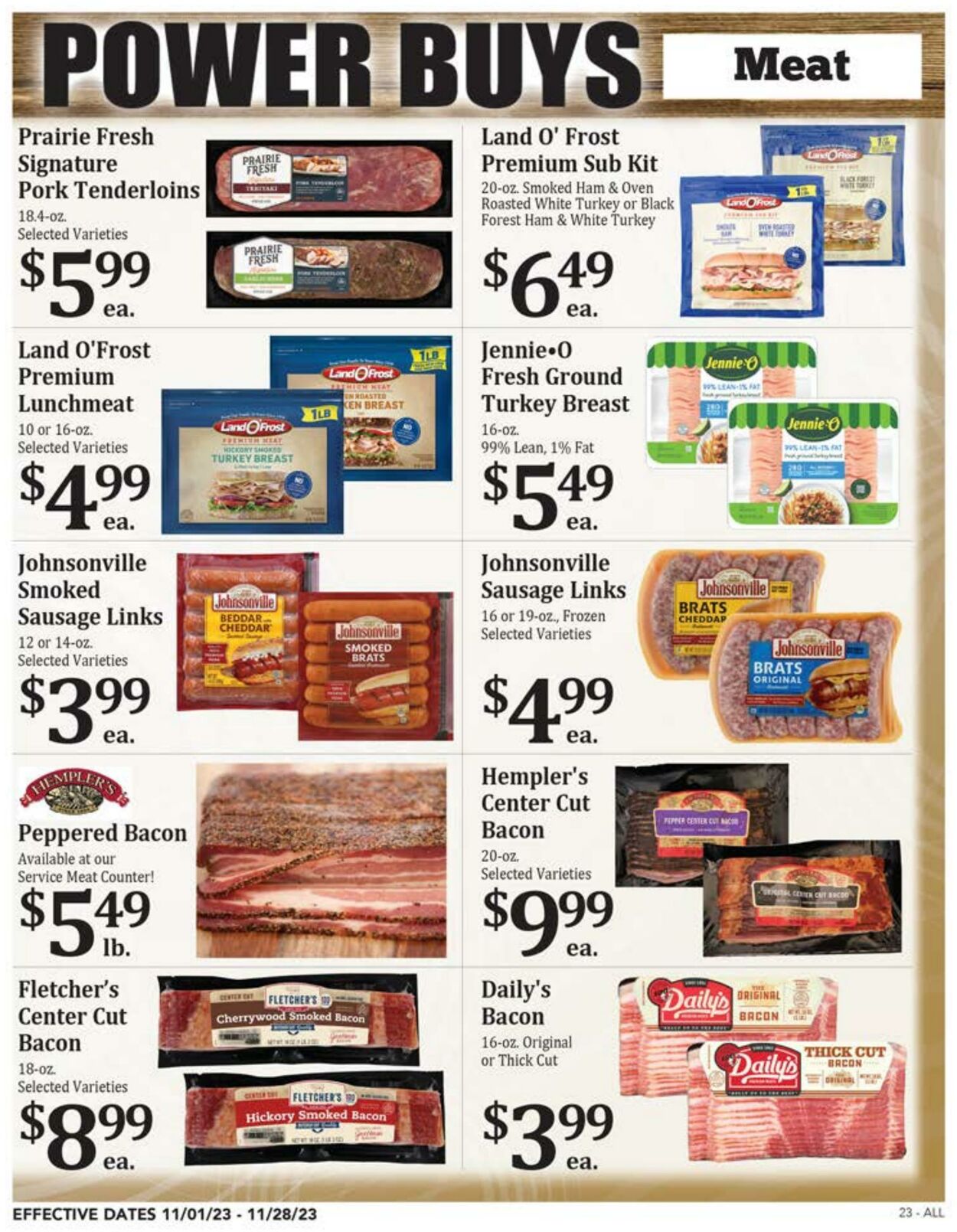 Weekly ad Rosauers 11/01/2023 - 11/30/2023