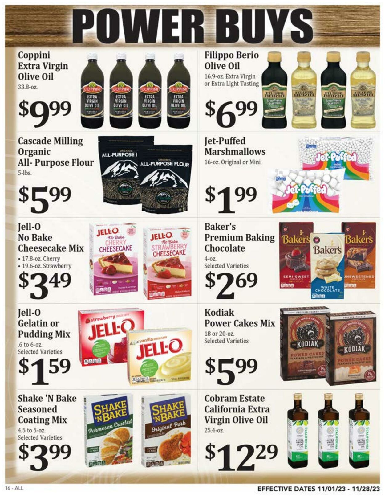 Weekly ad Rosauers 11/01/2023 - 11/30/2023