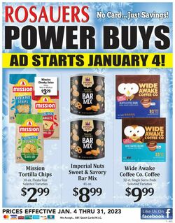 Weekly ad Rosauers 01/04/2023-01/31/2023
