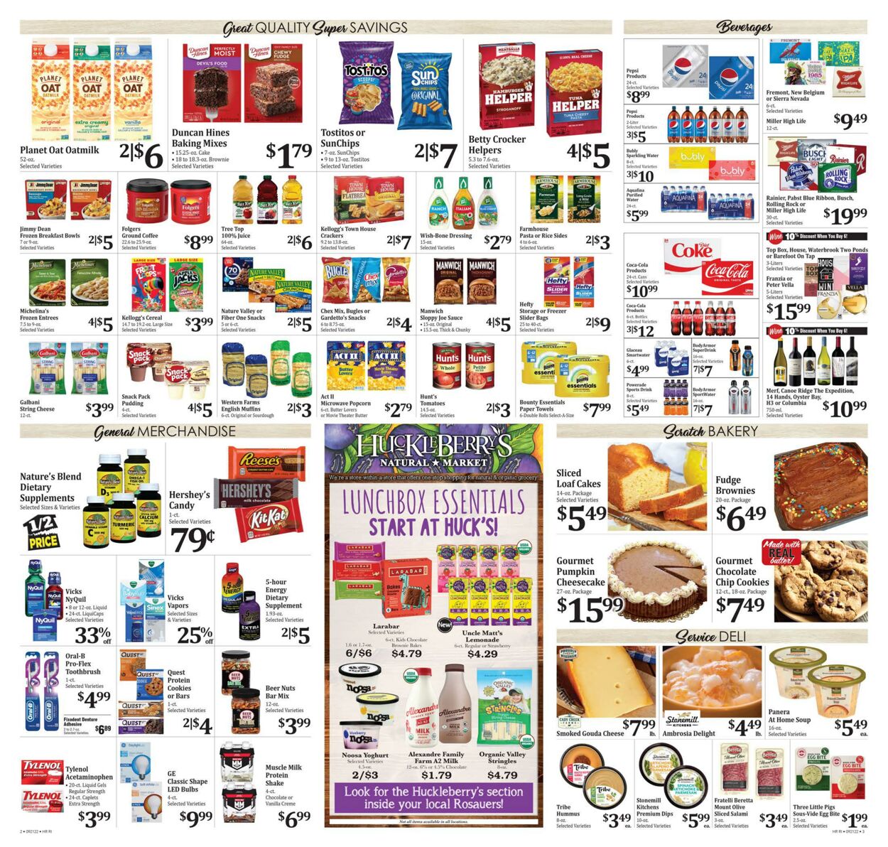 Weekly ad Rosauers 09/21/2022-09/27/2022