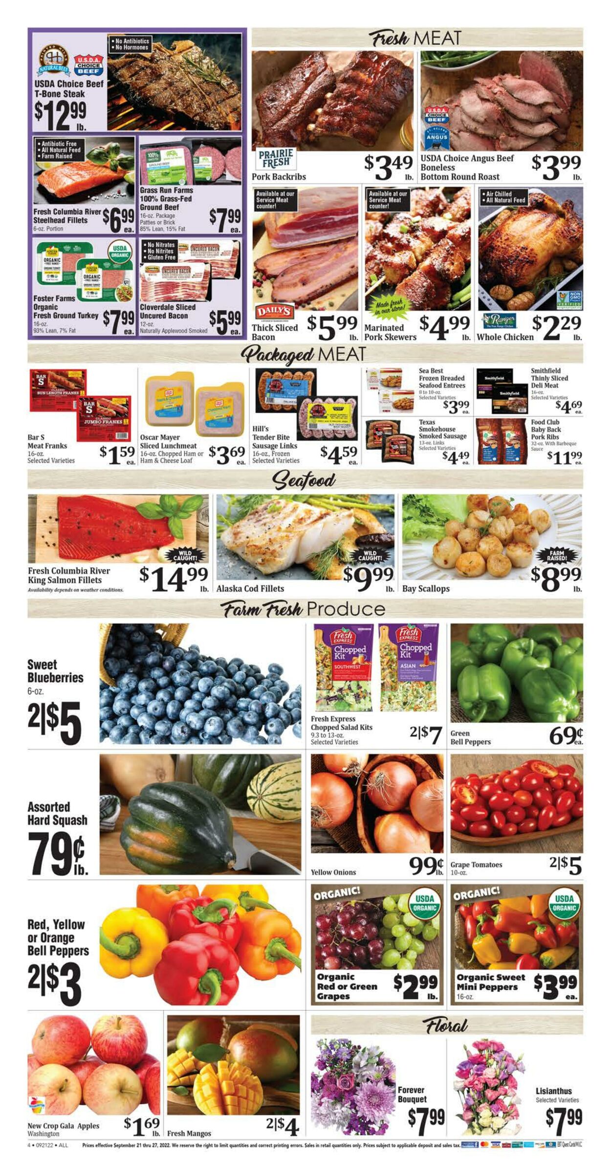 Weekly ad Rosauers 09/21/2022-09/27/2022