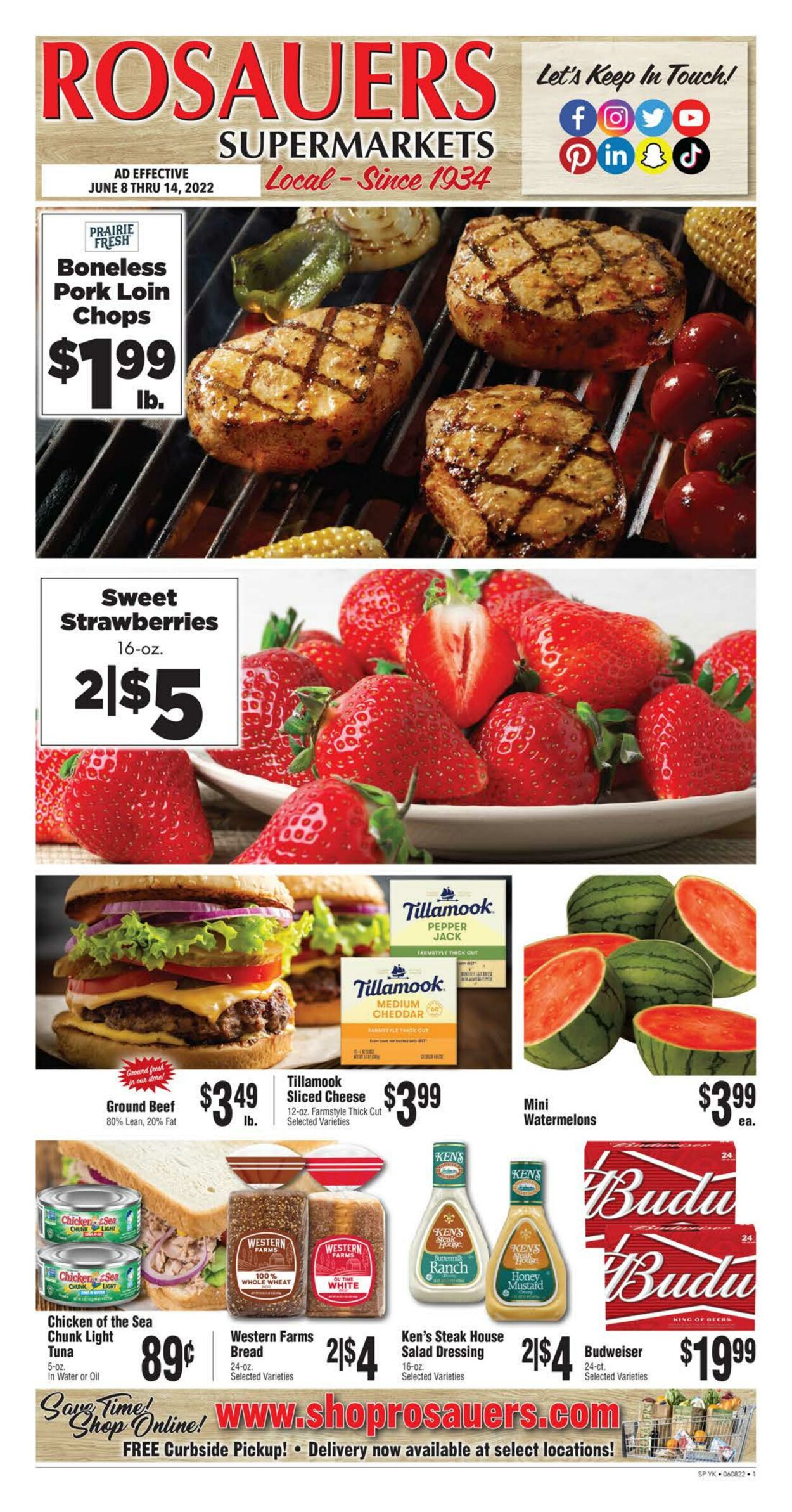 Weekly ad Rosauers 06/08/2022-06/14/2022