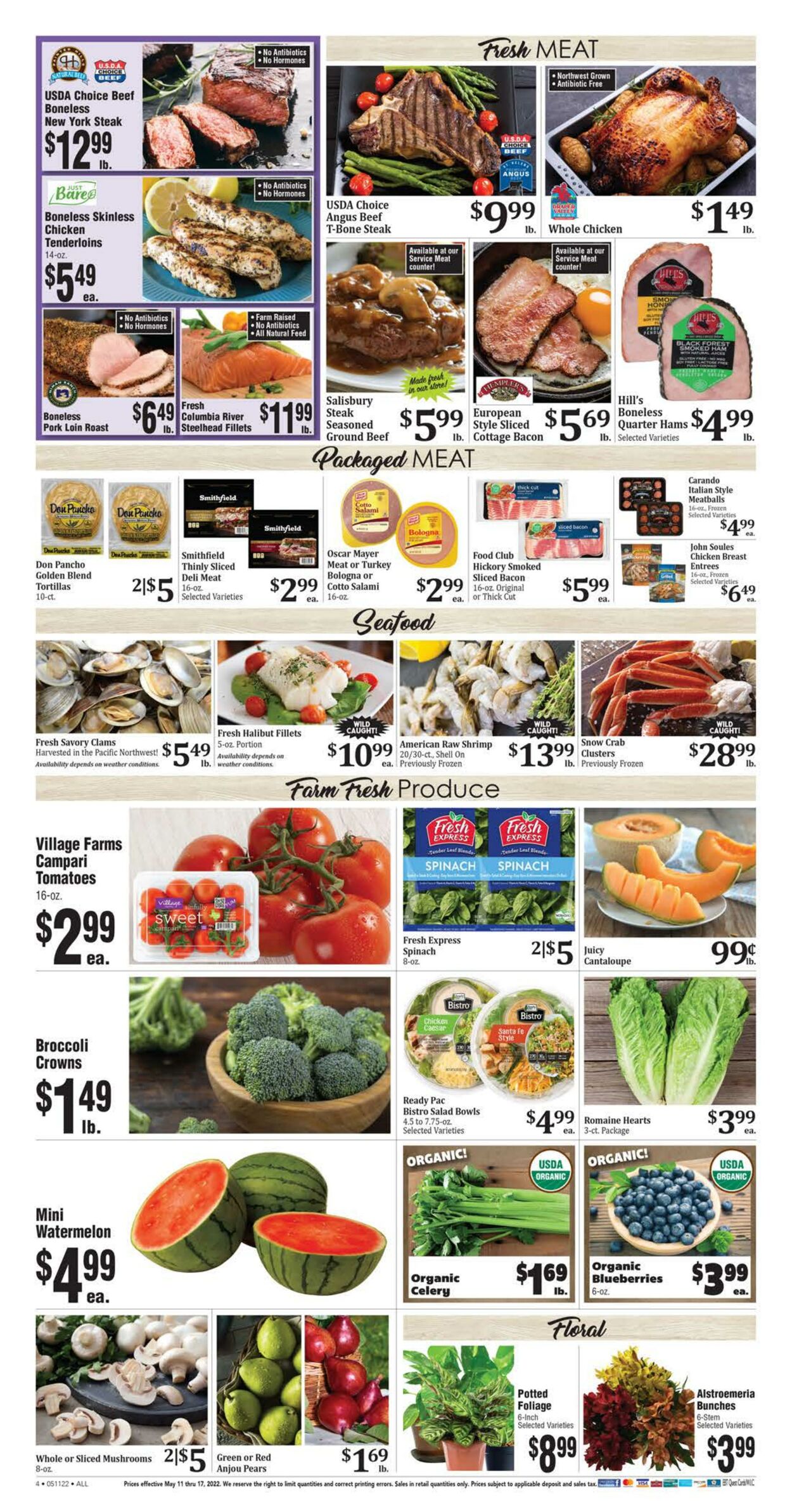 Weekly ad Rosauers 05/11/2022 - 05/17/2022