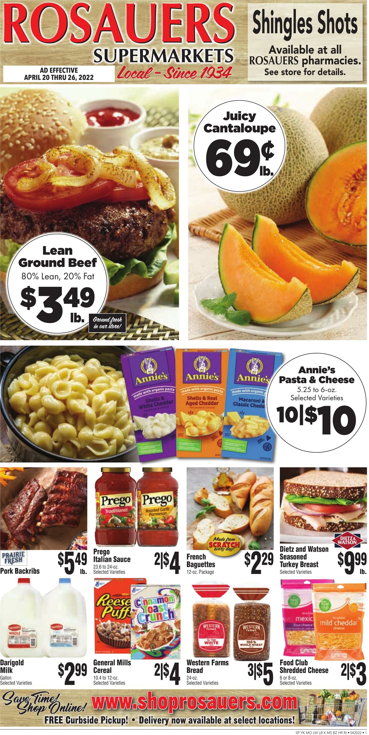 Weekly ad Rosauers 04/20/2022-04/26/2022