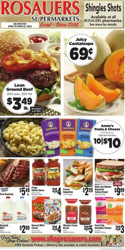 Weekly ad Rosauers 04/20/2022-04/26/2022