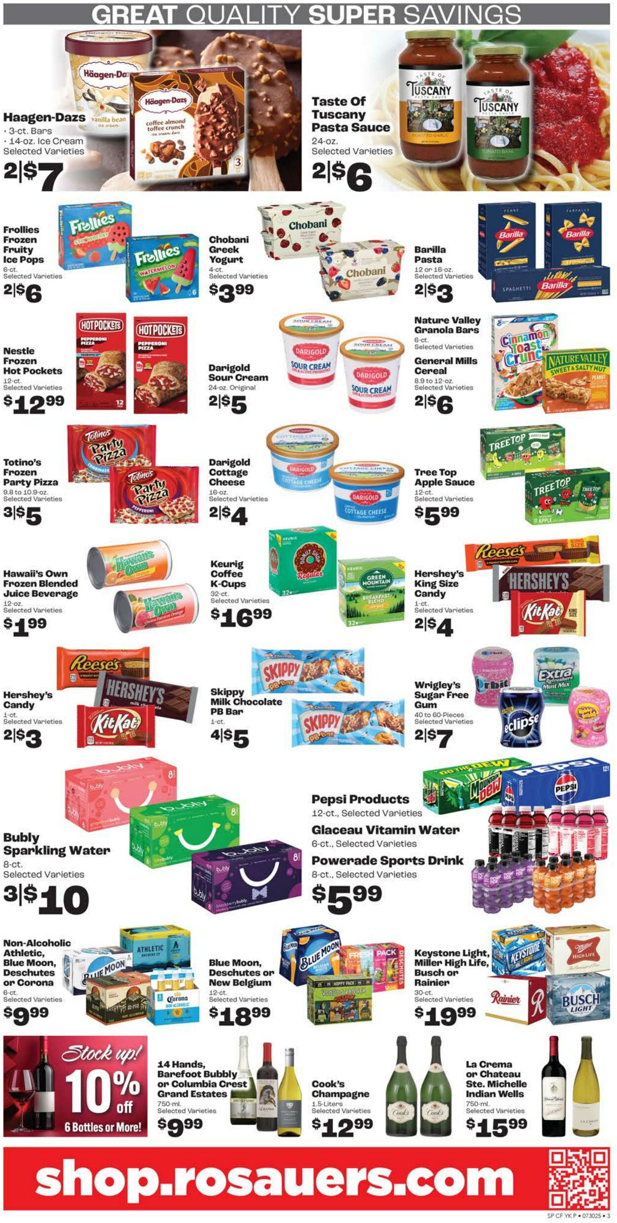 Weekly ad Rosauers 07/30/2025 - 08/05/2025