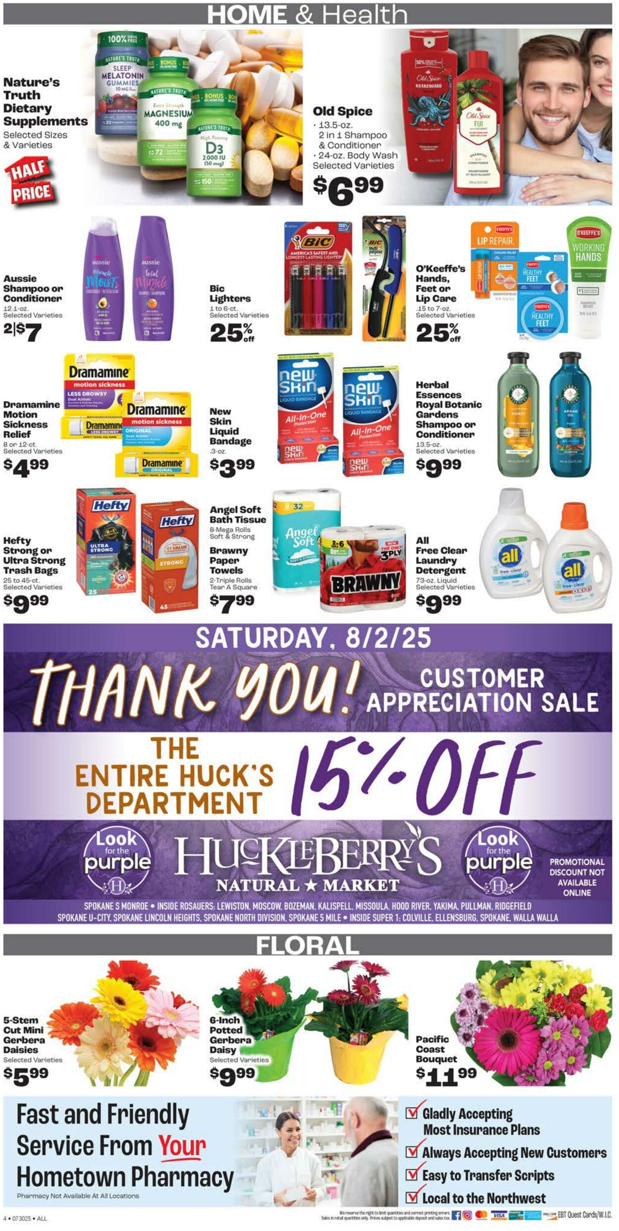 Weekly ad Rosauers 07/30/2025 - 08/05/2025