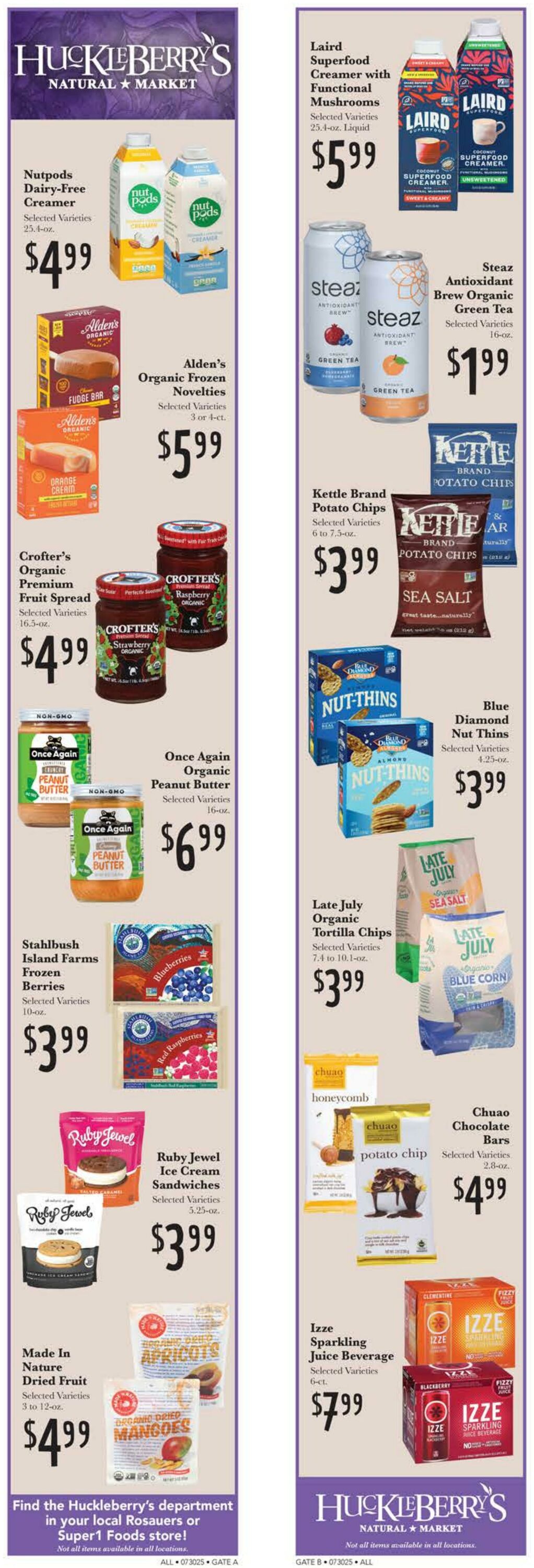 Weekly ad Rosauers 07/30/2025 - 08/05/2025