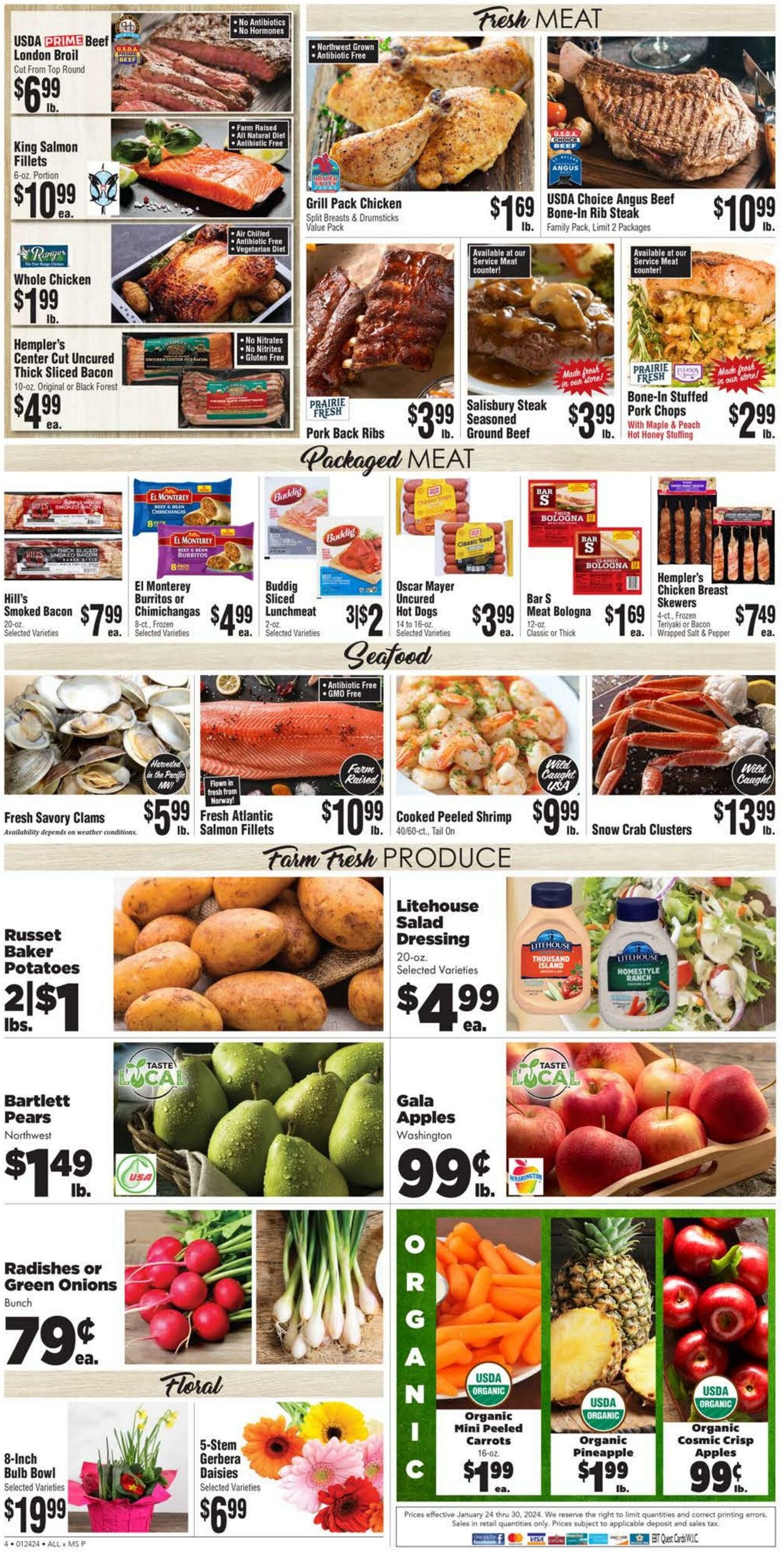 Weekly ad Rosauers 01/24/2024 - 01/30/2024