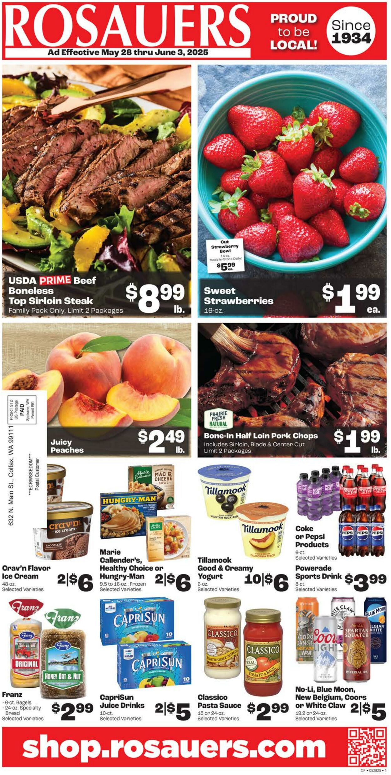 Weekly ad Rosauers 05/28/2025 - 06/03/2025