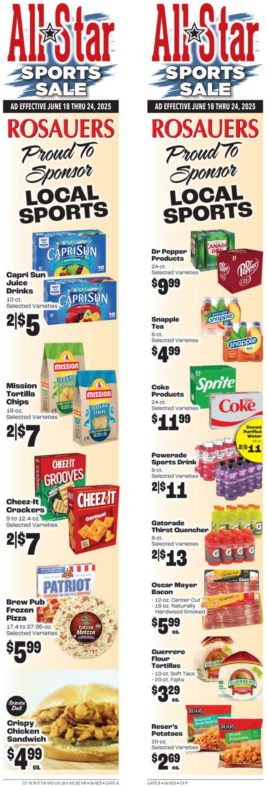 Weekly ad Rosauers 06/18/2025 - 06/24/2025