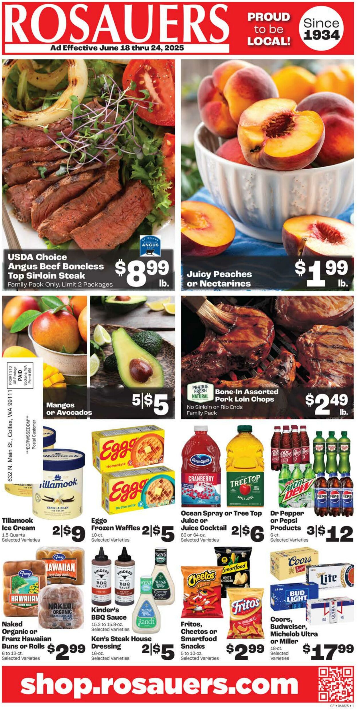 Weekly ad Rosauers 06/18/2025 - 06/24/2025