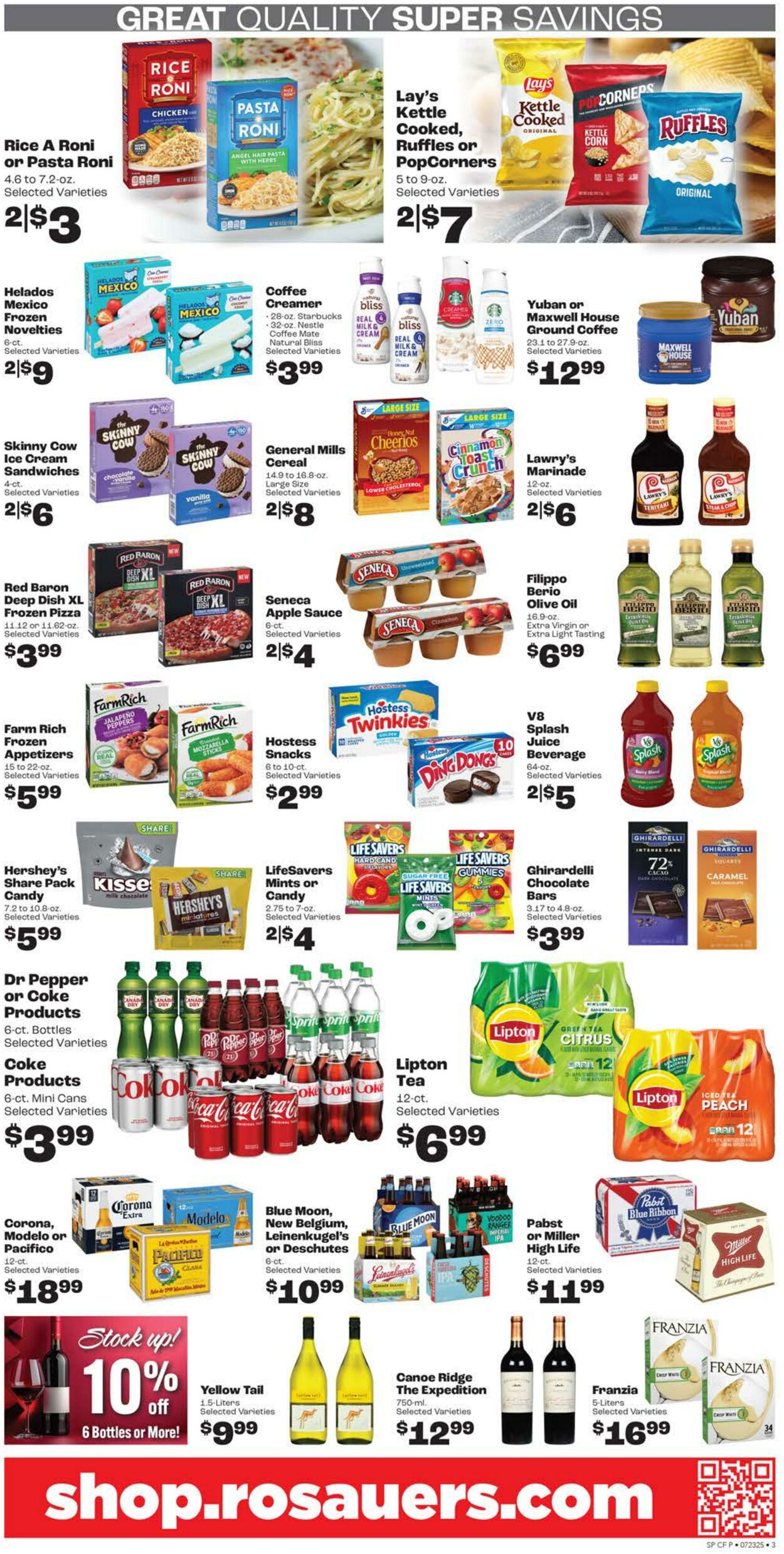 Weekly ad Rosauers 07/23/2025 - 07/29/2025