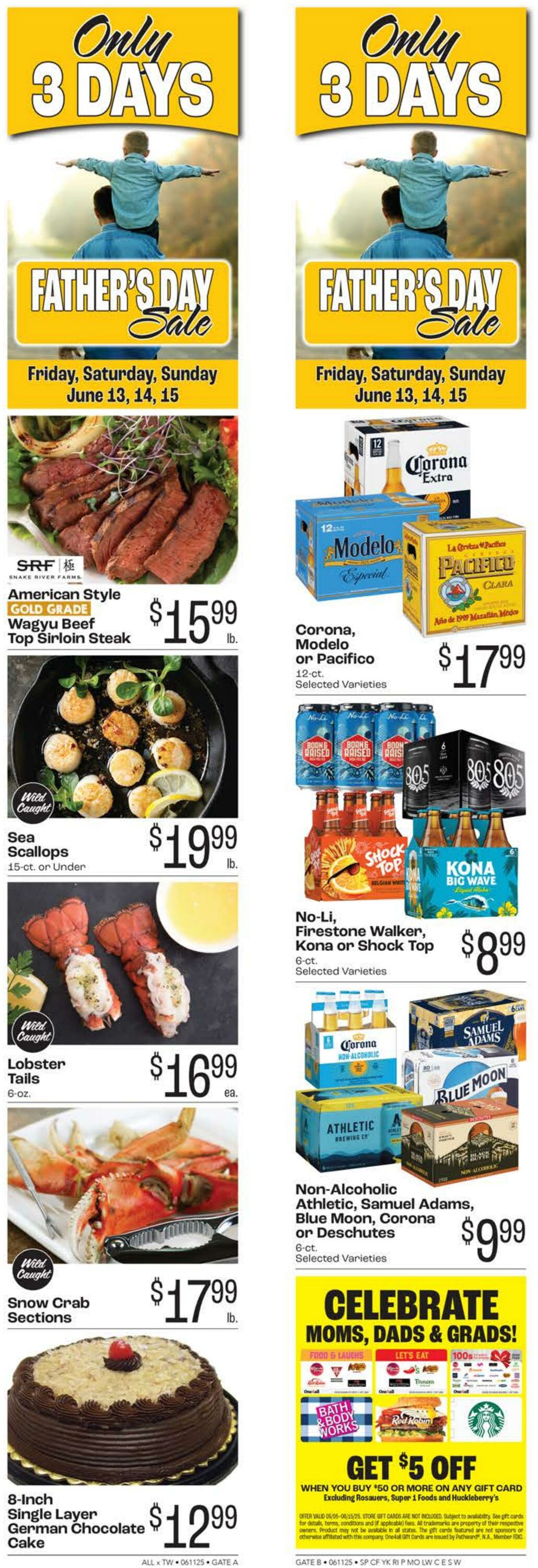 Weekly ad Rosauers 06/11/2025 - 06/17/2025