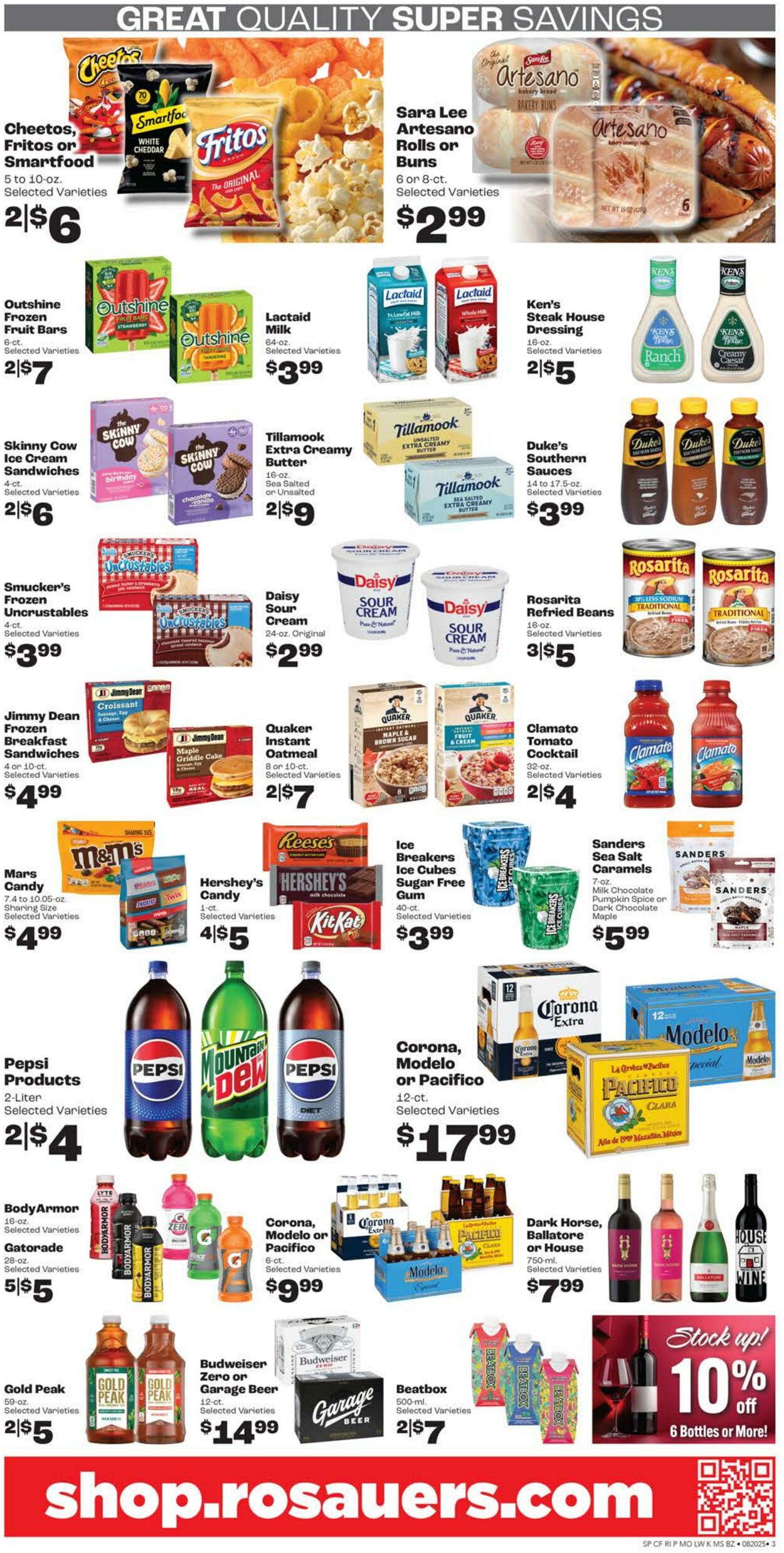 Weekly ad Rosauers 08/20/2025 - 08/26/2025