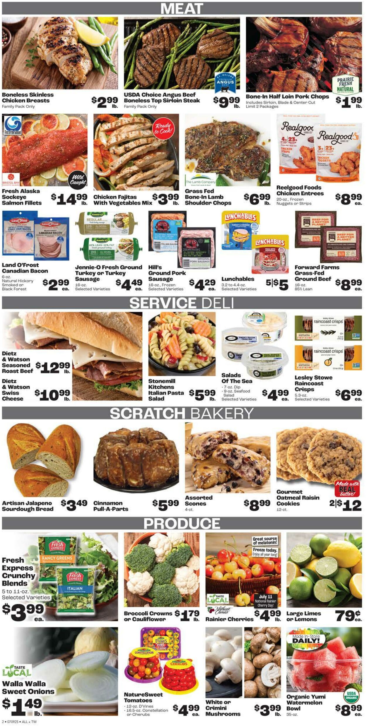 Weekly ad Rosauers 07/09/2025 - 07/15/2025