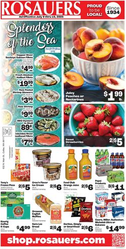 Weekly ad Rosauers 08/27/2025 - 09/02/2025