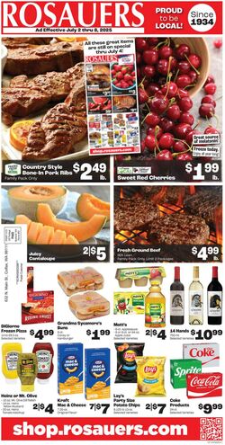 Weekly ad Rosauers 08/27/2025 - 09/02/2025