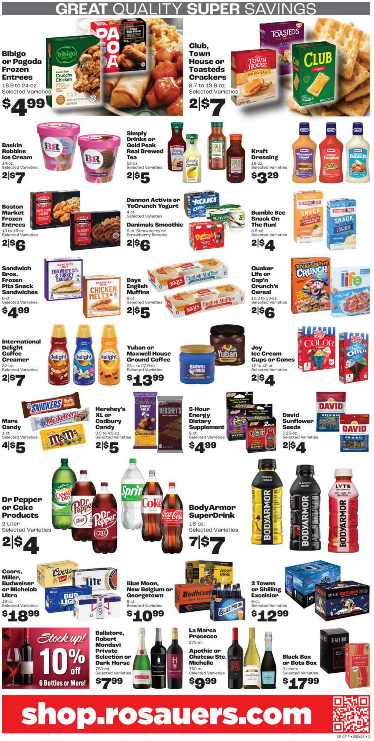 Weekly ad Rosauers 08/06/2025 - 08/12/2025