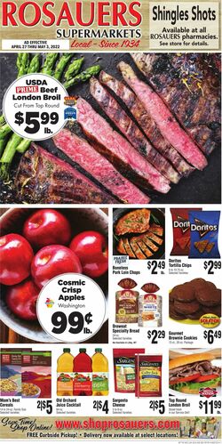 Weekly ad Rosauers 04/27/2022-05/03/2022