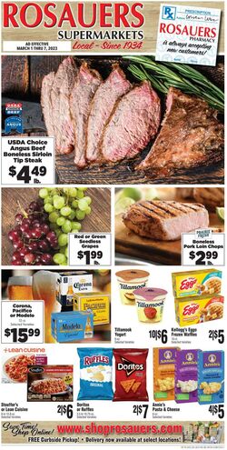 Weekly ad Rosauers 03/01/2023 - 03/07/2023
