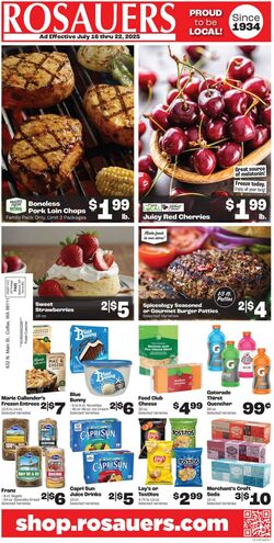 Weekly ad Rosauers 08/27/2025 - 09/02/2025