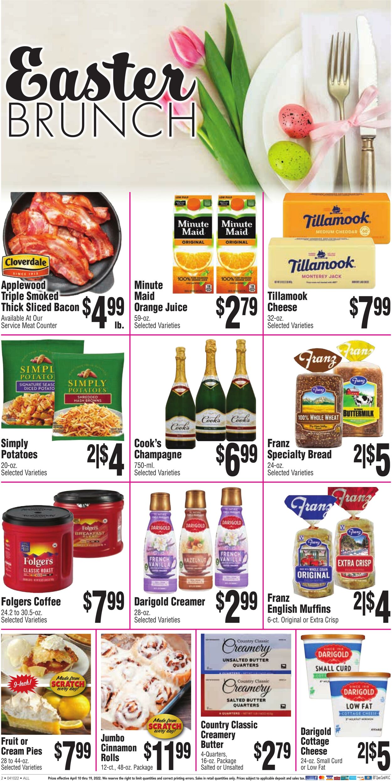 Weekly ad Rosauers 04/10/2022 - 04/19/2022