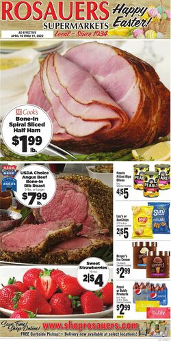 Weekly ad Rosauers 04/10/2022-04/19/2022