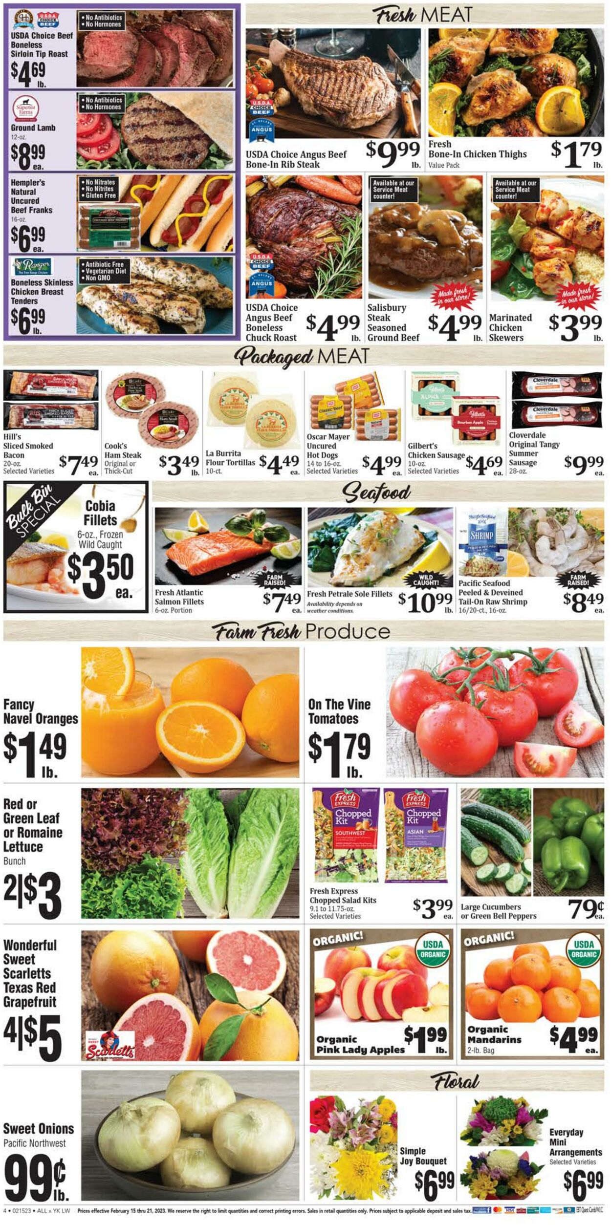 Weekly ad Rosauers 02/15/2023 - 02/21/2023
