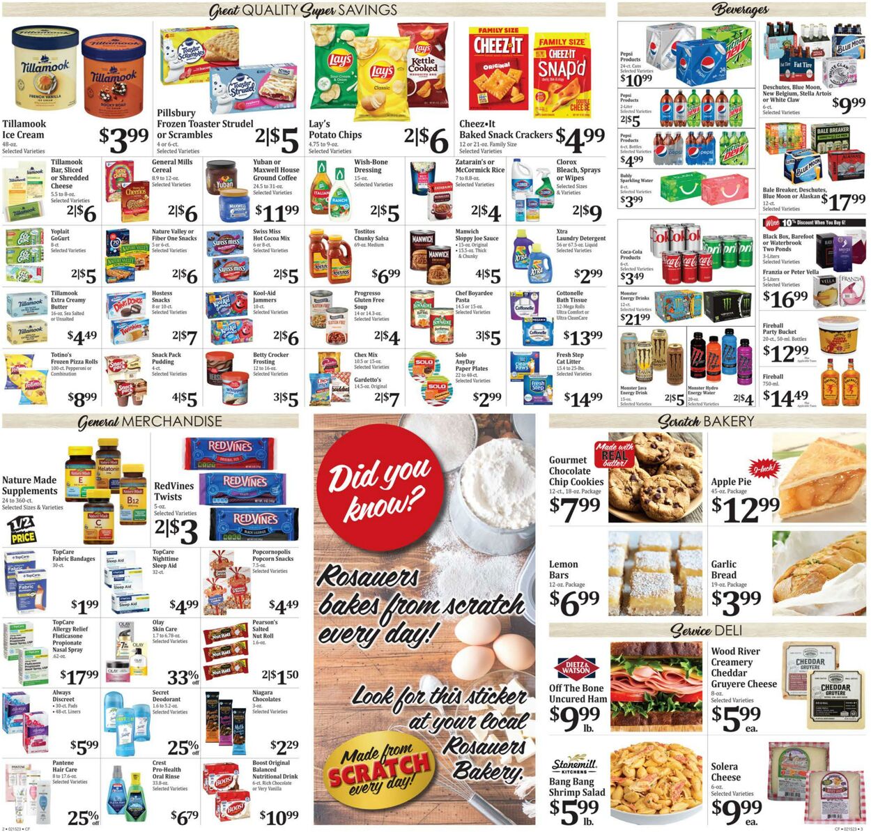 Weekly ad Rosauers 02/15/2023 - 02/21/2023