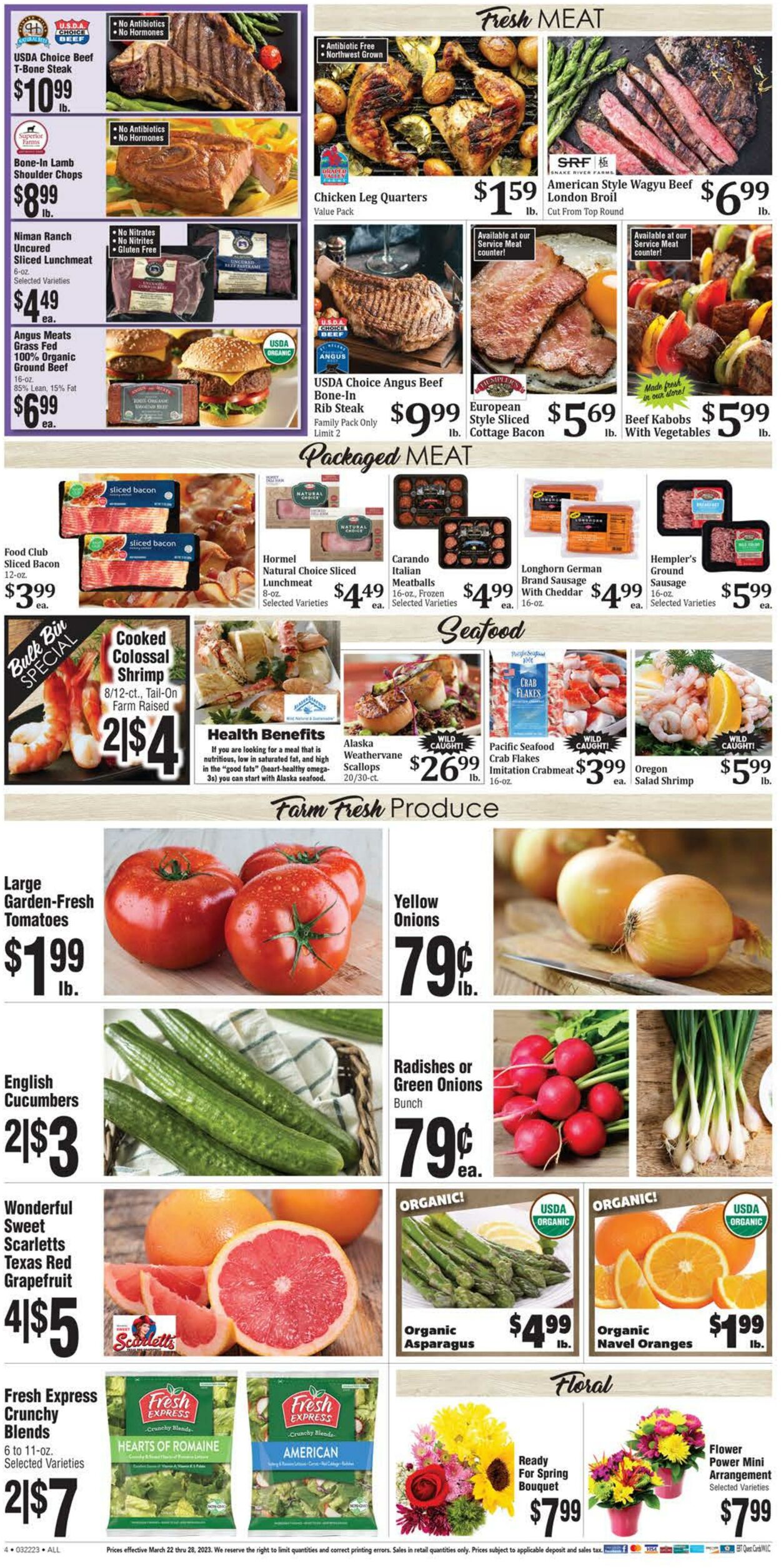 Weekly ad Rosauers 03/22/2023 - 03/28/2023
