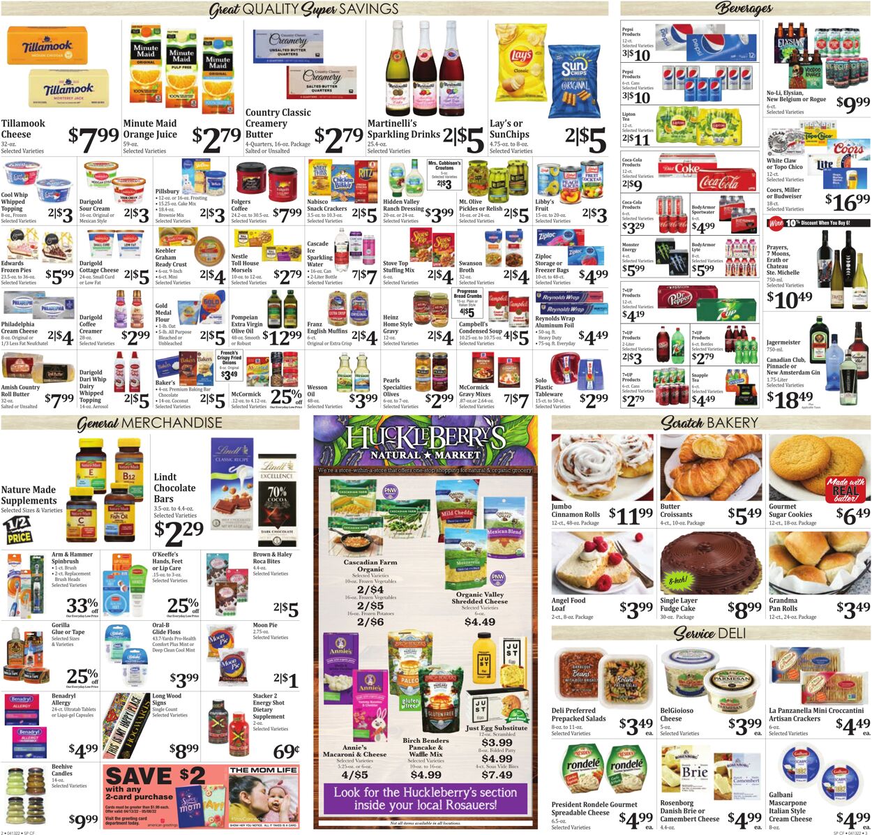 Weekly ad Rosauers 04/13/2022 - 04/19/2022