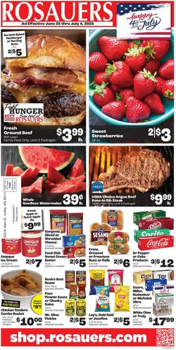 Weekly ad Rosauers 08/27/2025 - 09/02/2025