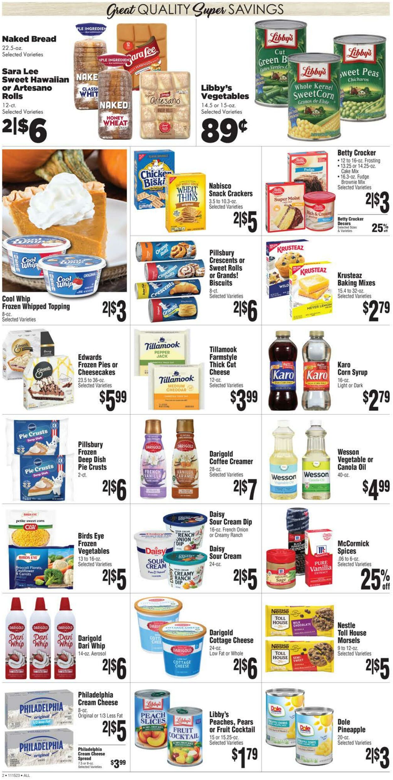 Weekly ad Rosauers 11/15/2023 - 11/21/2023