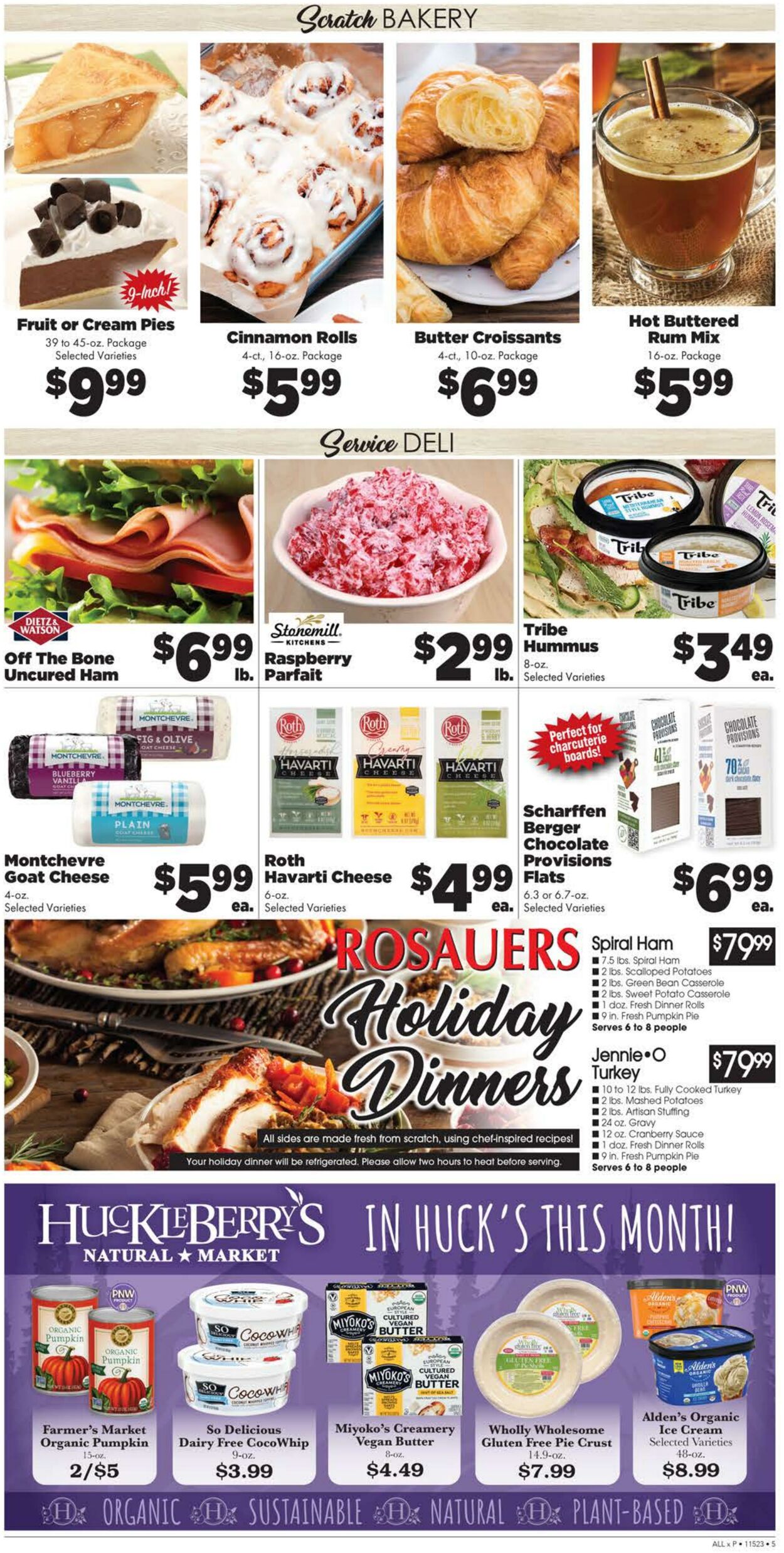 Weekly ad Rosauers 11/15/2023 - 11/21/2023