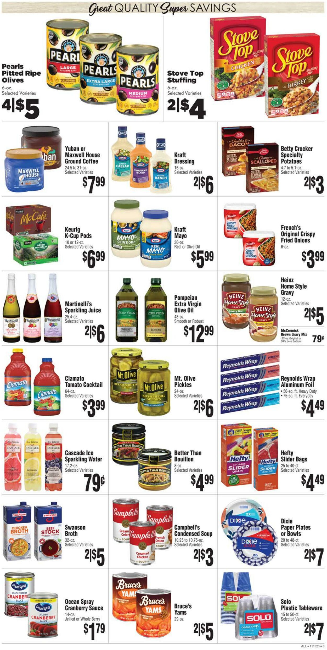 Weekly ad Rosauers 11/15/2023 - 11/21/2023