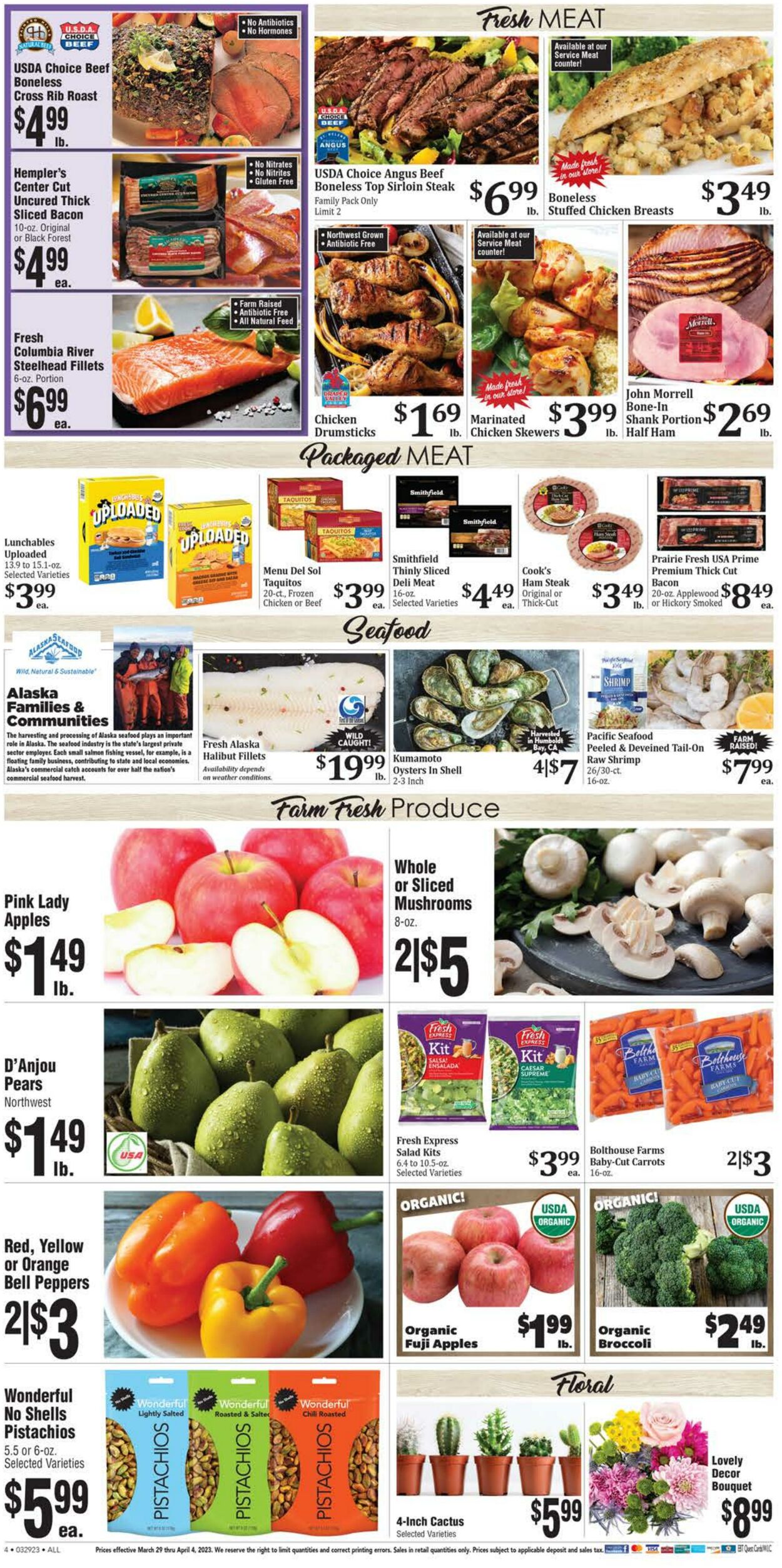 Weekly ad Rosauers 03/29/2023 - 04/04/2023