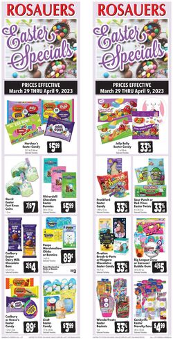 Weekly ad Rosauers 03/29/2023 - 04/04/2023